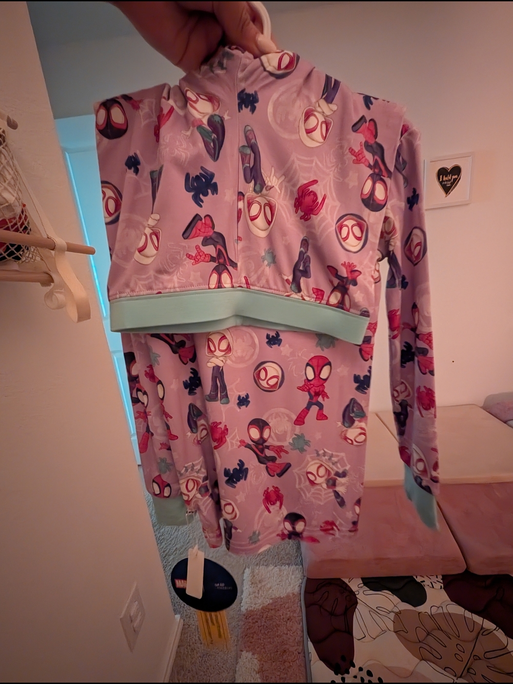 NWT Little Sleepies Tiny webs Two Piece 4T